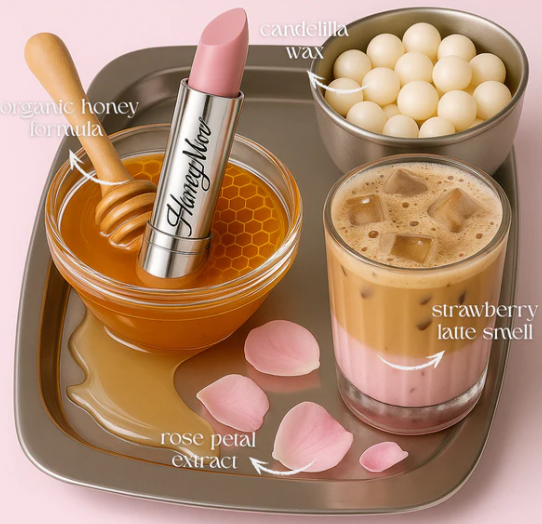 Glissio Pink Honey Lipstick